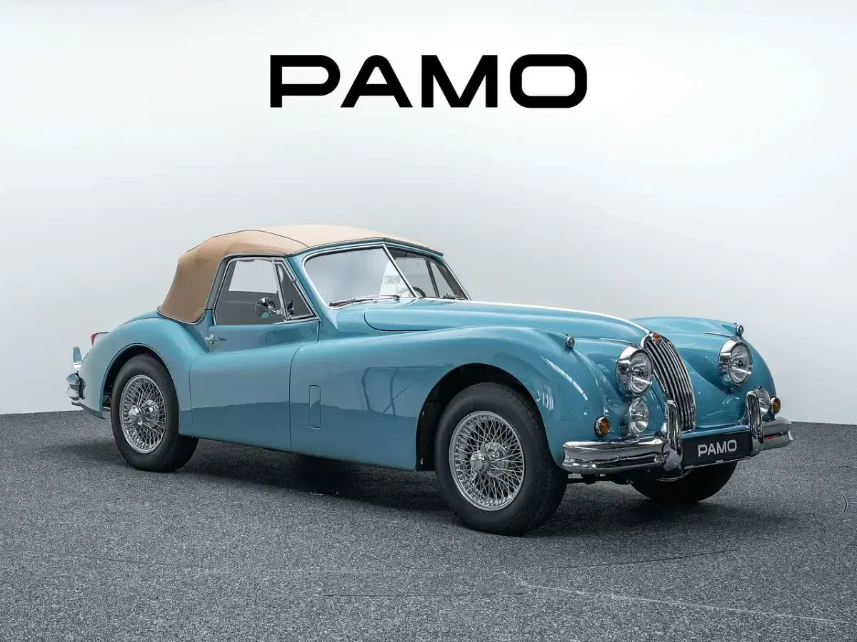Gebraucht Jaguar XK SE 209 PS (153 kW) 1955 Pastelblau Cabrio