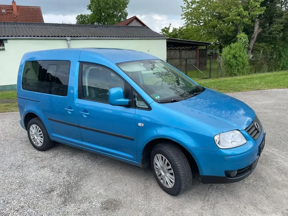Gebraucht VW Caddy Life 102 PS (75 kW) 2007 Blau Van / Kleinbus