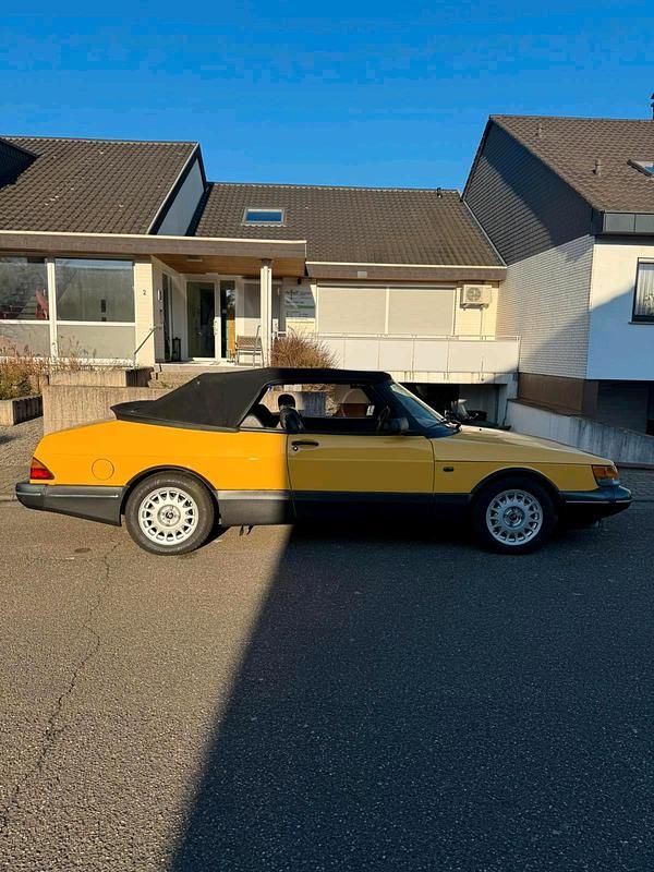 Gebraucht Saab 900 Cabriolet 175 PS (128 kW) 1988 Gelb Cabrio