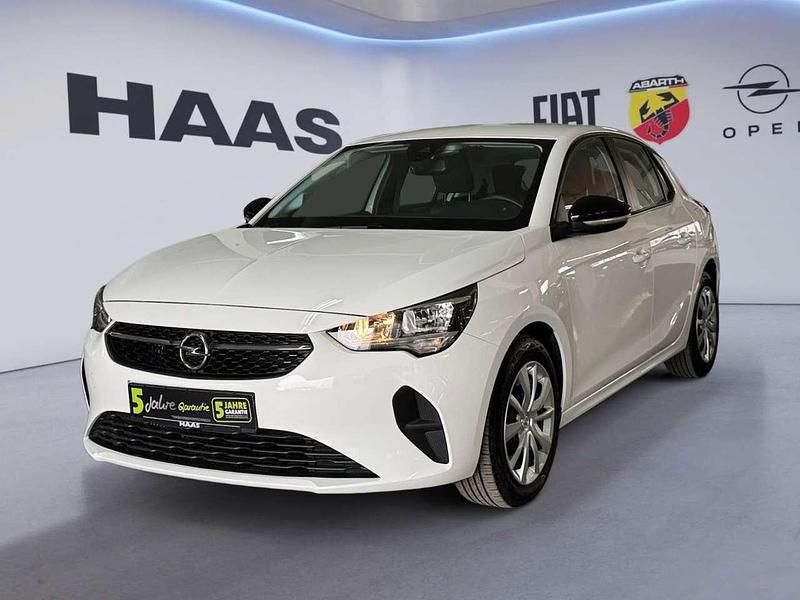 Gebraucht Opel Corsa Edition 101 PS (74 kW) 2022 Jade weiss/arktis weiss Kleinwagen