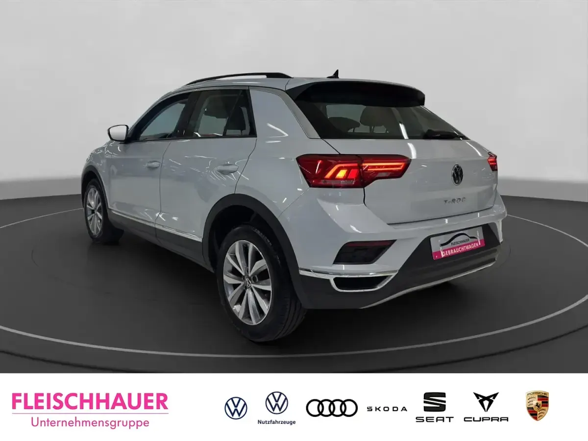 Gebraucht VW T-Roc Style 150 PS (110 kW) 2020 Weiss SUV
