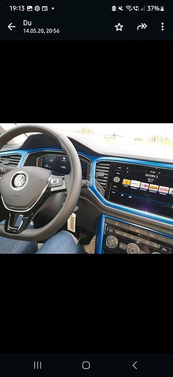 Gebraucht VW T-Roc 150 PS (110 kW) 2019 Grau SUV