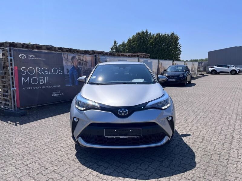 Shimmering silber metallic Gebraucht 2023 Toyota C-HR Team SUV | 24.900 € (Superpreis) - Bild 1/4