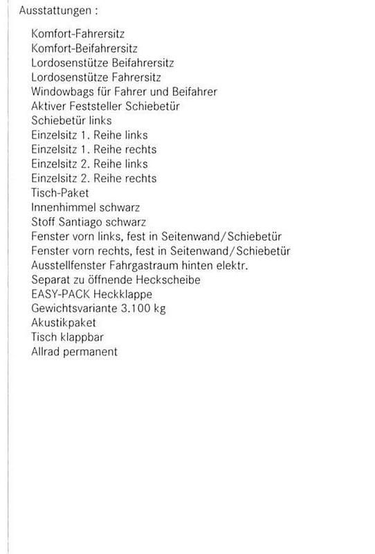 Gebraucht Mercedes V220 Edition 163 PS (119 kW) 2018 Van / Kleinbus