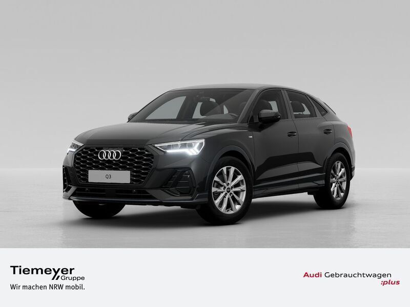 Mythosschwarz metallic Gebraucht 2023 Audi Q3 Sportback S-Line SUV | 37.440 € (Guter Preis) - Bild 1/2