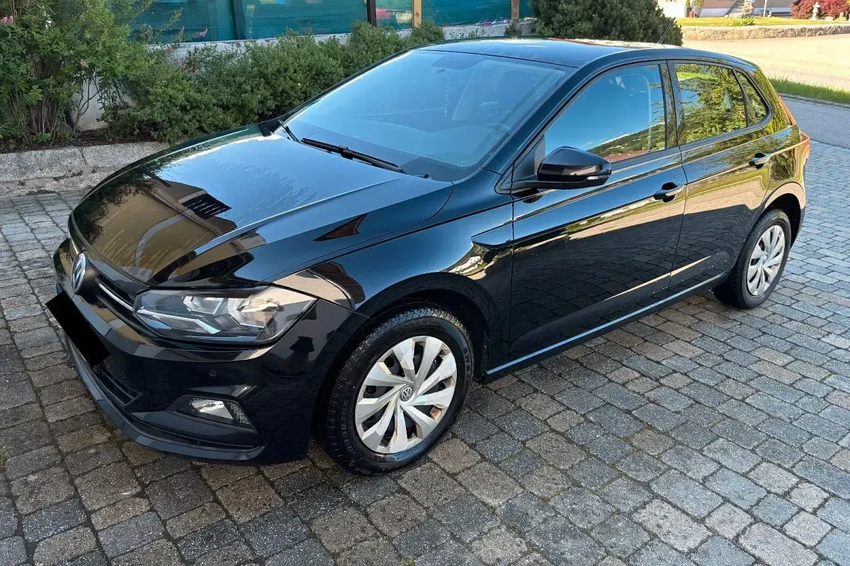 Gebraucht VW Polo IQ Drive 95 PS (69 kW) 2019 Schwarz Kleinwagen
