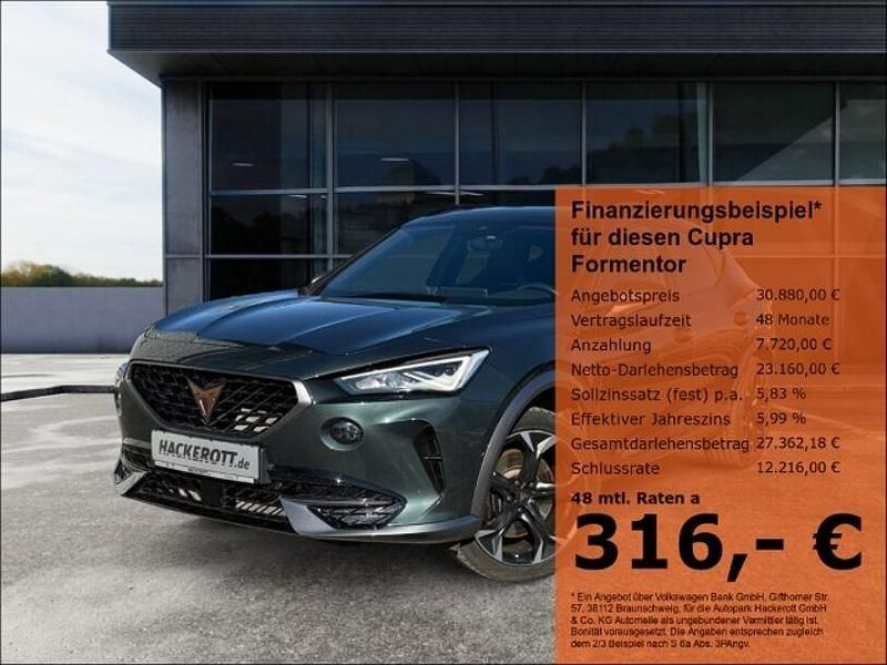 Gruen Gebraucht 2022 Cupra Formentor VZ SUV | 27.850 € (Fairer Preis) - Bild 1/4