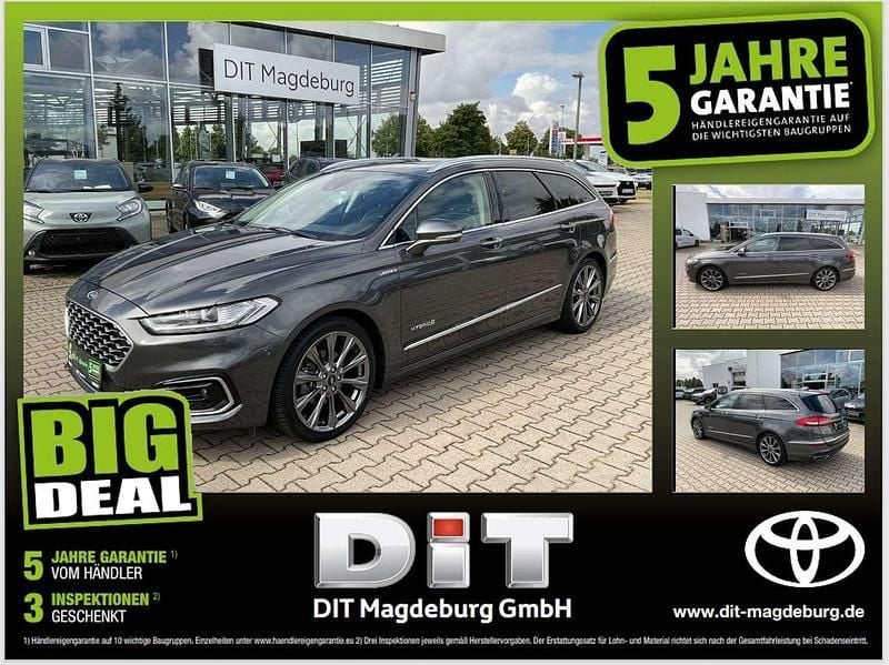 Magneticgrau (metallic) Gebraucht 2020 Ford Mondeo Vignale Kombi | 20.290 € (Fairer Preis) - Bild 1/4