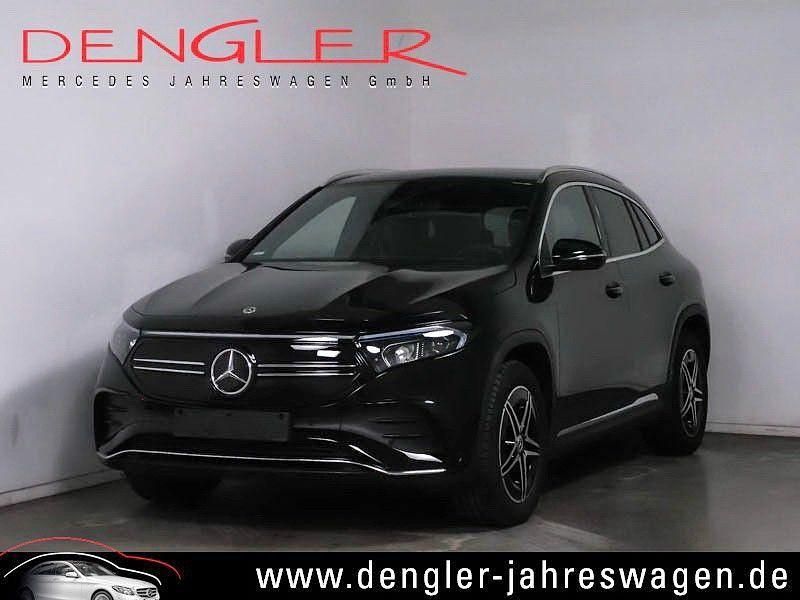 Kosmosschwarz metallic Gebraucht 2024 Mercedes EQA300 AMG line SUV | 36.290 € (Fairer Preis) - Bild 1/4