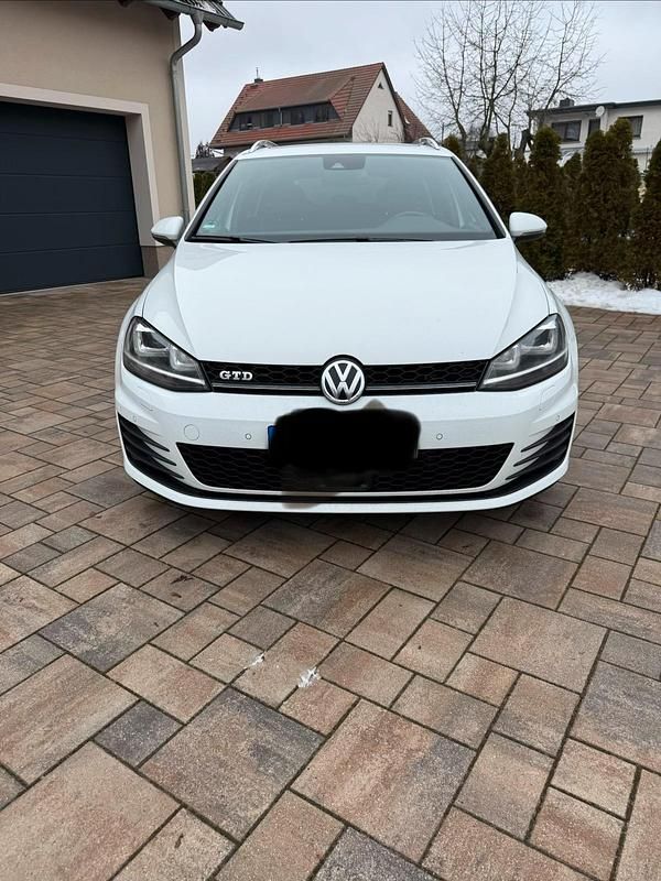 Gebraucht VW Golf VII GTD 184 PS (135 kW) 2015 Weiß Kombi