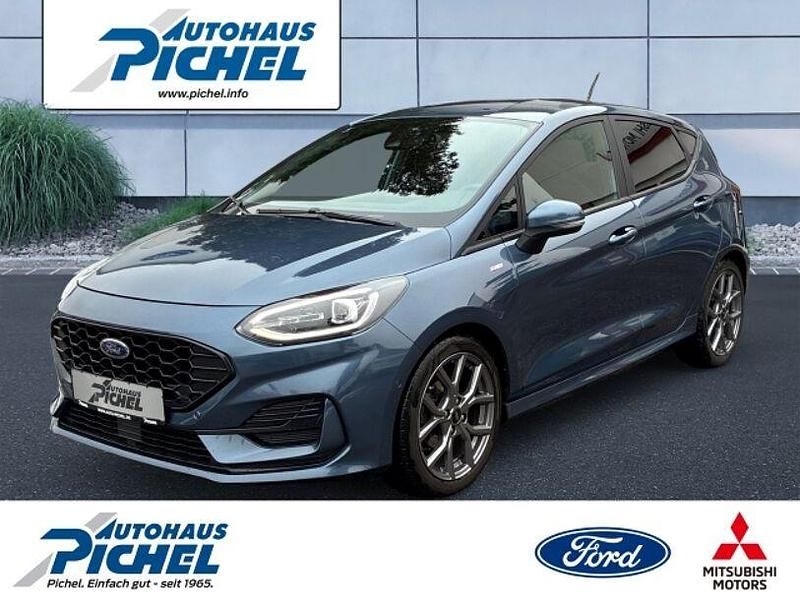 Blau(metallic) Gebraucht 2022 Ford Fiesta ST-Line X Kleinwagen | 16.590 € (Etwas zu teuer) - Bild 1/4