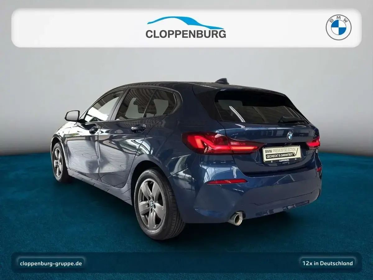 Gebraucht BMW 118 Sport Line 136 PS (100 kW) 2023 Blau Kleinwagen