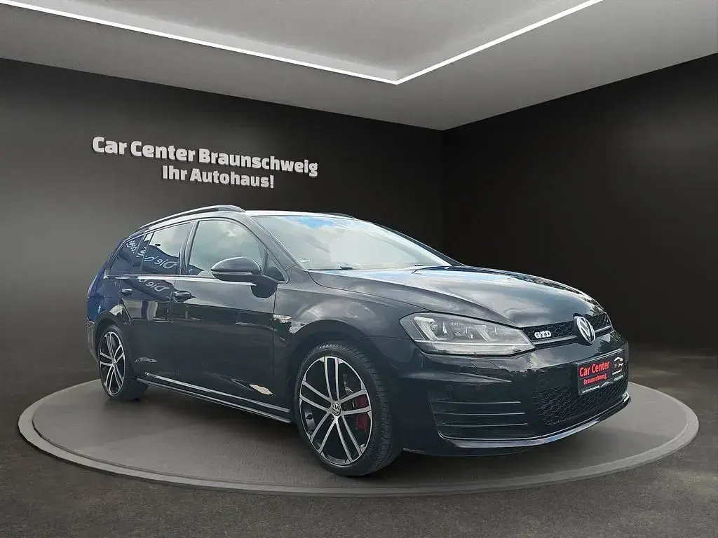 Gebraucht VW Golf VII GTD 184 PS (135 kW) 2016 Schwarz Kombi