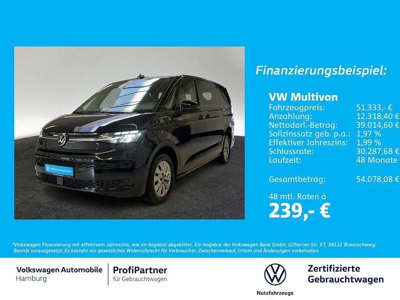 Schwarz Gebraucht 2024 VW Multivan Life Van | 51.333 € (Fairer Preis) - Bild 1/4