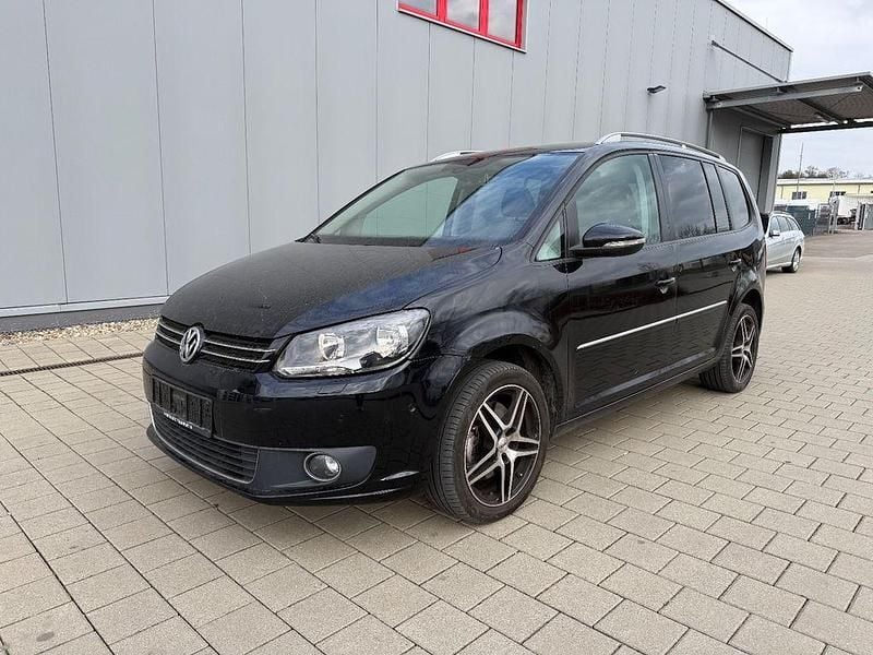 Gebraucht VW Touran Highline 170 PS (125 kW) 2012 Schwarz Van / Kleinbus