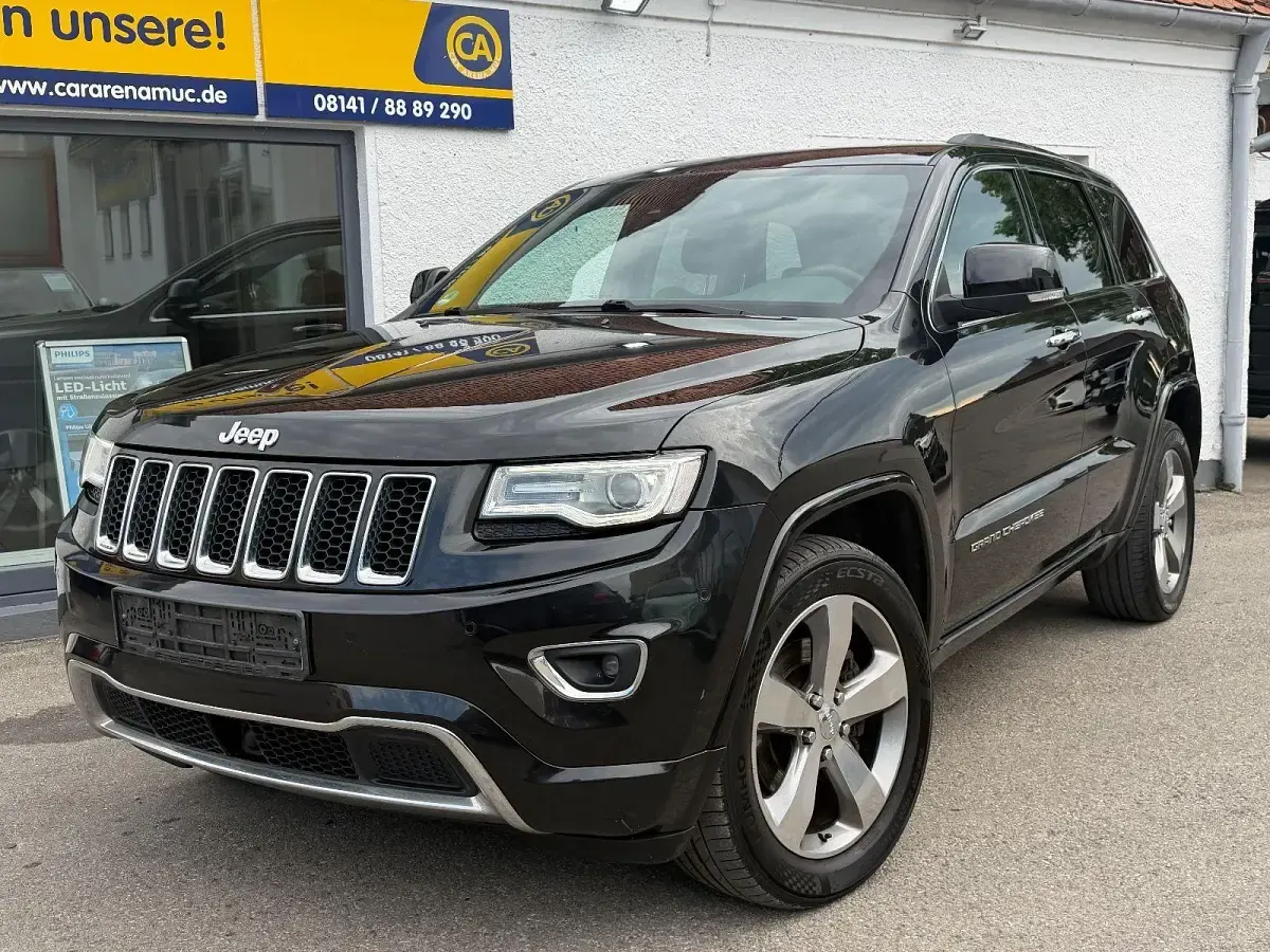Gebraucht Jeep Grand Cherokee Overland 250 PS (183 kW) 2014 Schwarz SUV
