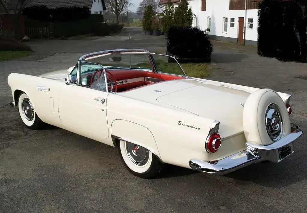 Gebraucht Ford Thunderbird 184 PS (135 kW) 1956 Weiß Cabrio