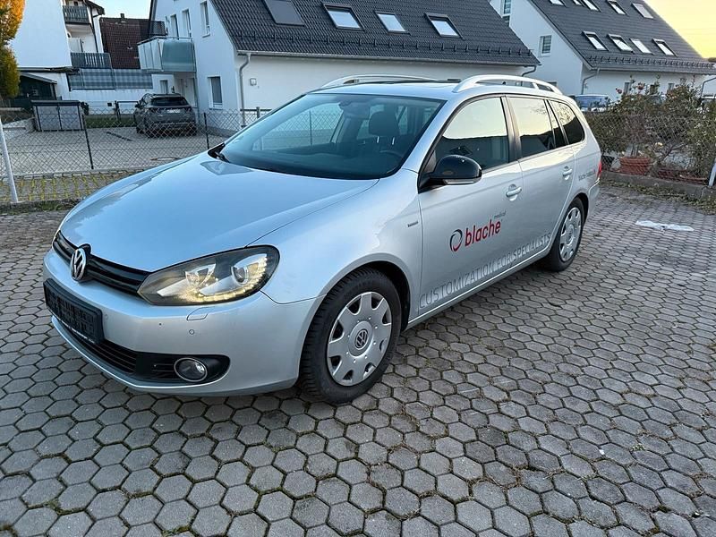 Silber Gebraucht 2012 VW Golf VI Kombi | 3.390 € (Superpreis) - Bild 1/4