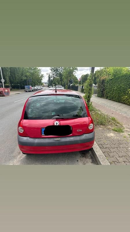Gebraucht Renault Clio II 75 PS (55 kW) 2001 Rot Kleinwagen
