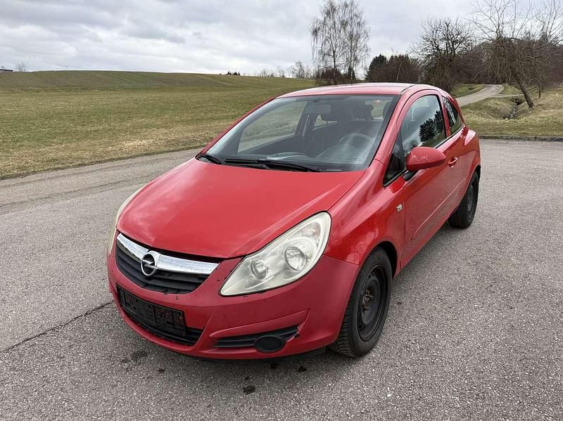 Gebraucht Opel Corsa 75 PS (55 kW) 2007 Rot Kleinwagen
