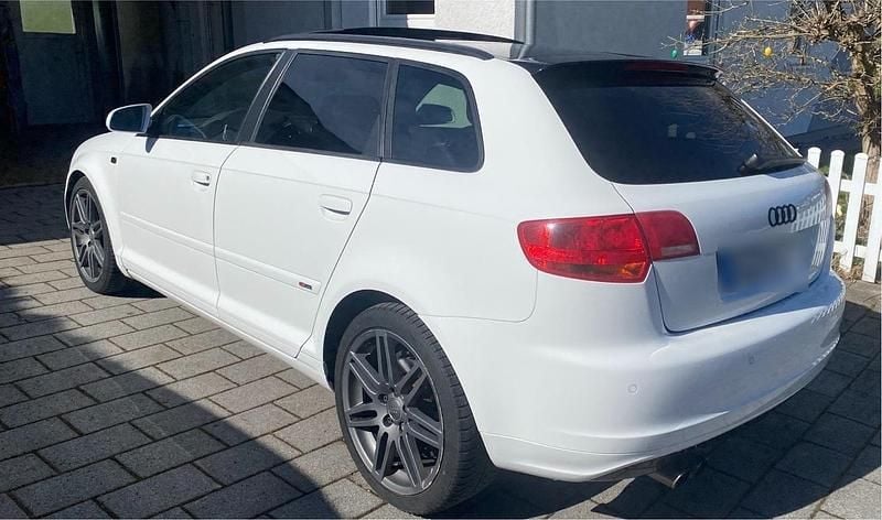 Gebraucht Audi A3 S-Line 200 PS (147 kW) 2007 Weiß Kleinwagen