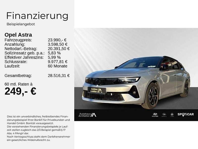 Gebraucht Opel Astra 145 PS (106 kW) 2025 Grau Kombi