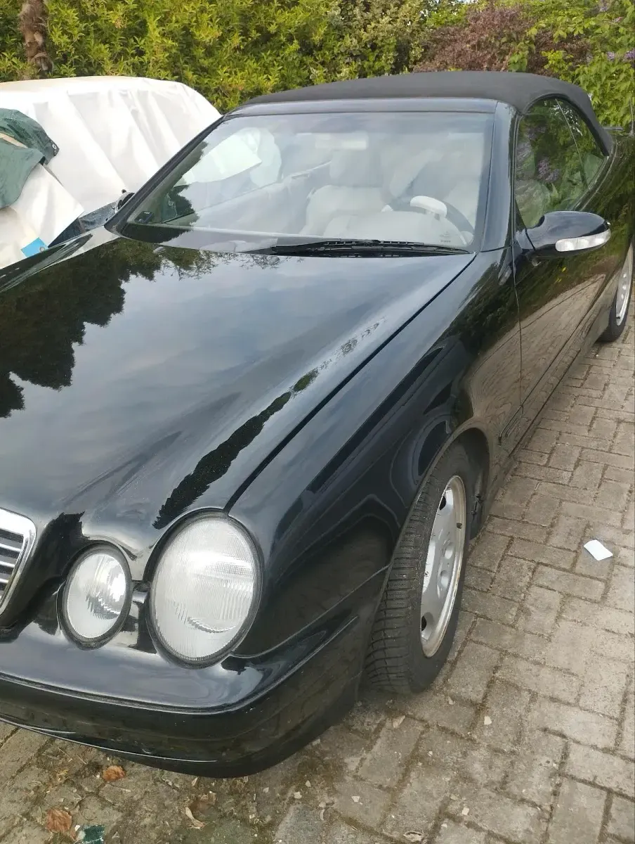 Gebraucht Mercedes SLK200 2001 Schwarz Cabrio