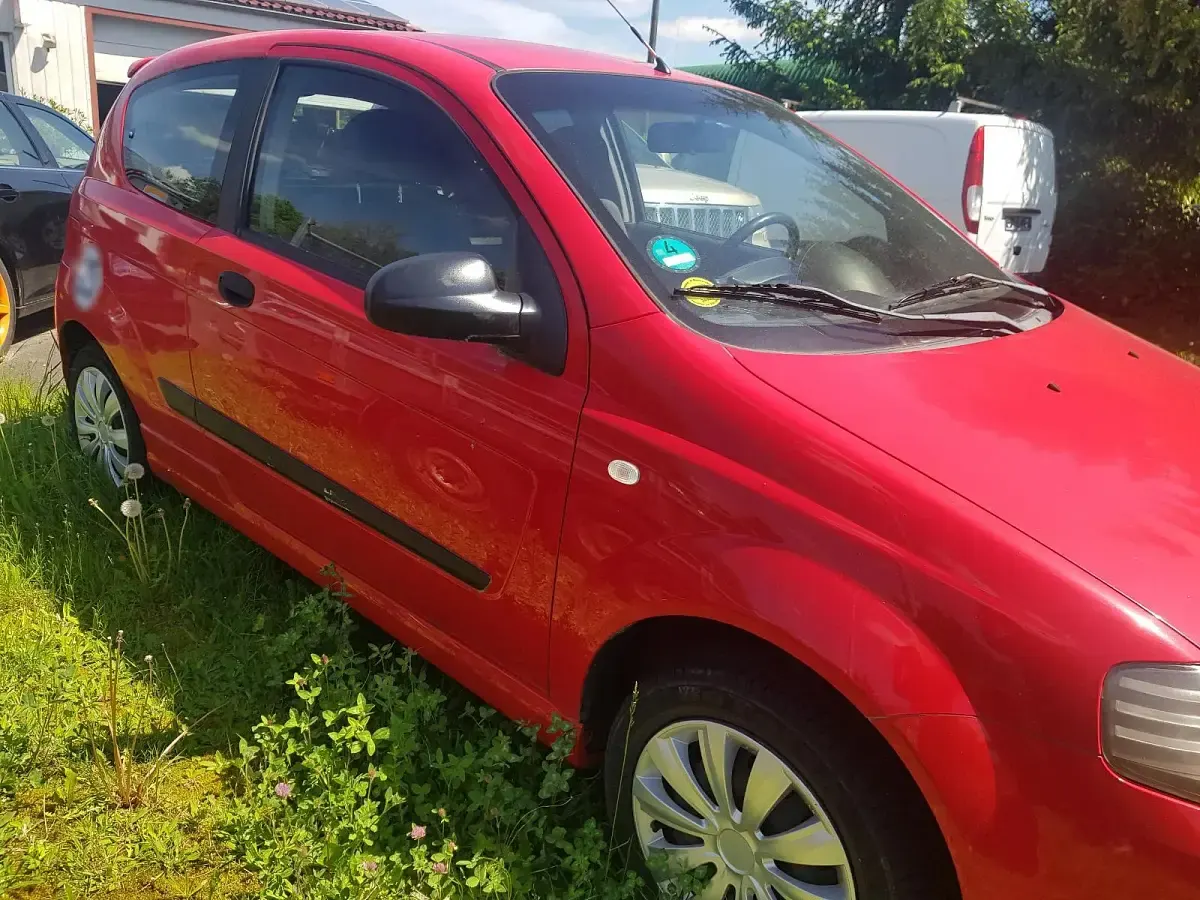 Gebraucht Chevrolet Kalos 2006 Rot Kleinwagen