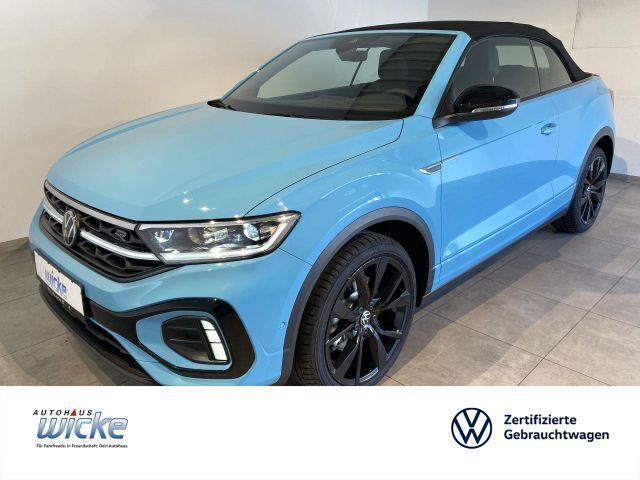 Blau Gebraucht 2025 VW T-Roc Cabriolet R-line Cabrio | 40.980 € (Etwas zu teuer) - Bild 1/4