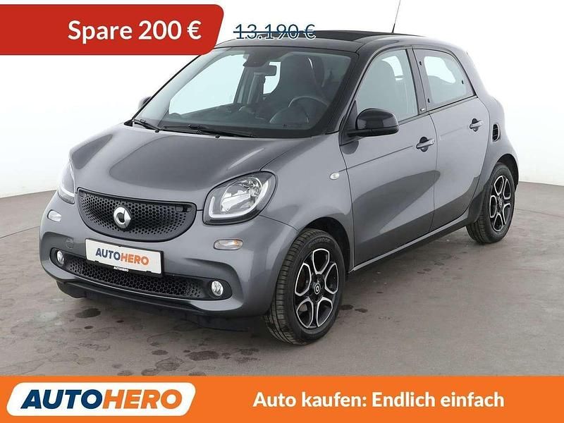 Schwarz Gebraucht 2016 Smart ForFour Basis Kleinwagen | 12.990 € (Etwas zu teuer) - Bild 1/3