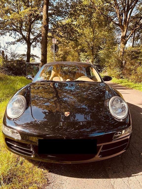 Schwarz Gebraucht 2008 Porsche 911 Carrera 4S Cabriolet Cabrio | 64.500 € (Guter Preis) - Bild 1/4