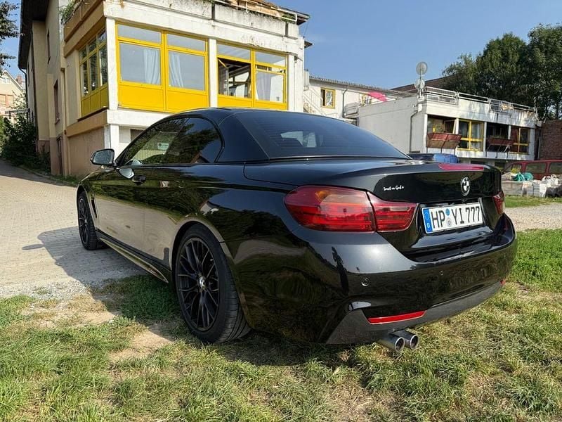 Schwarz Gebraucht 2015 BMW 430 Cabriolet Sport Line Cabrio | 19.300 € (Teuer) - Bild 1/4