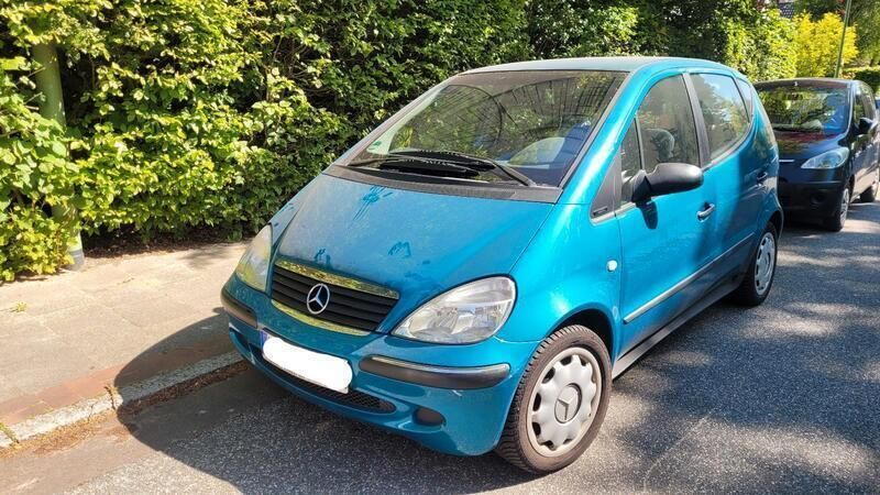 Grün Gebraucht 2002 Mercedes A170 Kleinwagen | 1.490 € (Guter Preis) - Bild 1/4