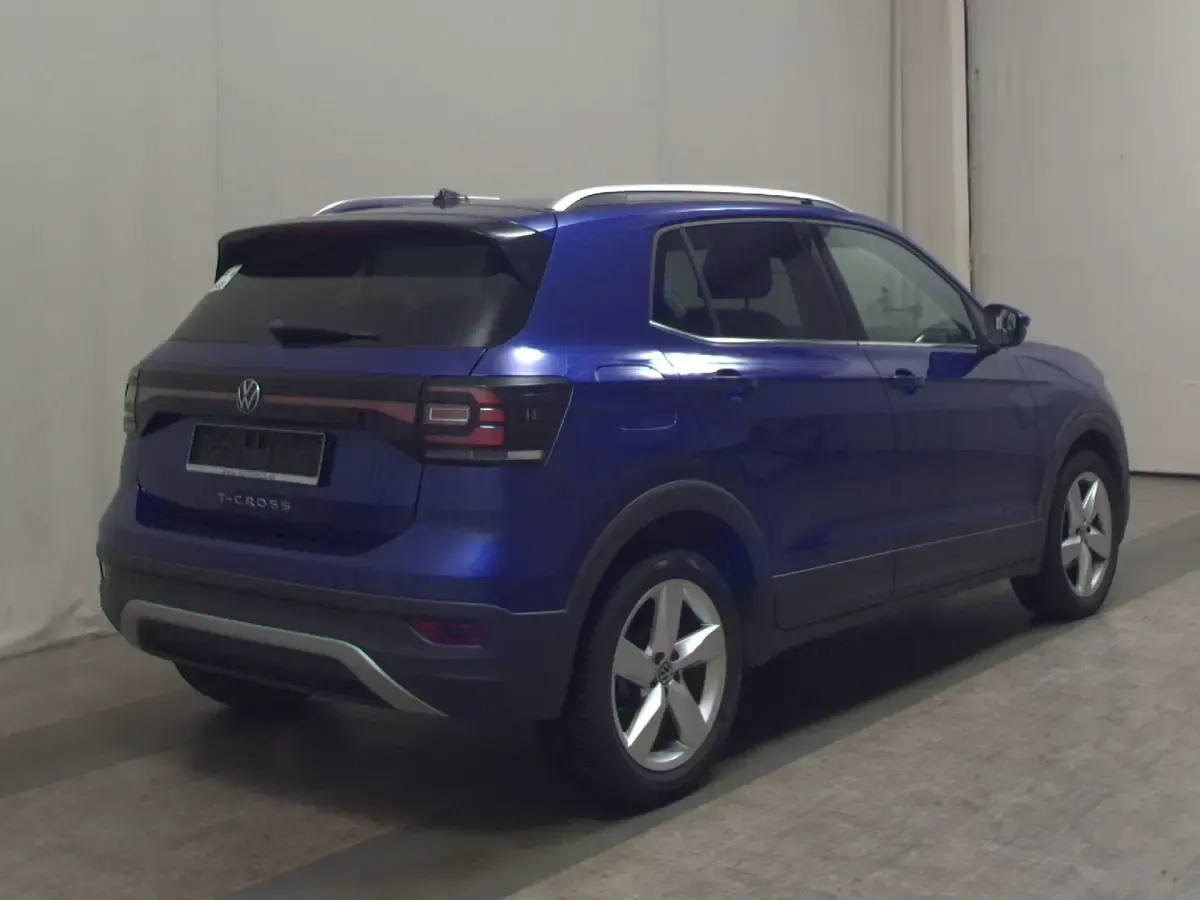 Gebraucht VW T-Cross Pro 110 PS (80 kW) 2022 Blau SUV