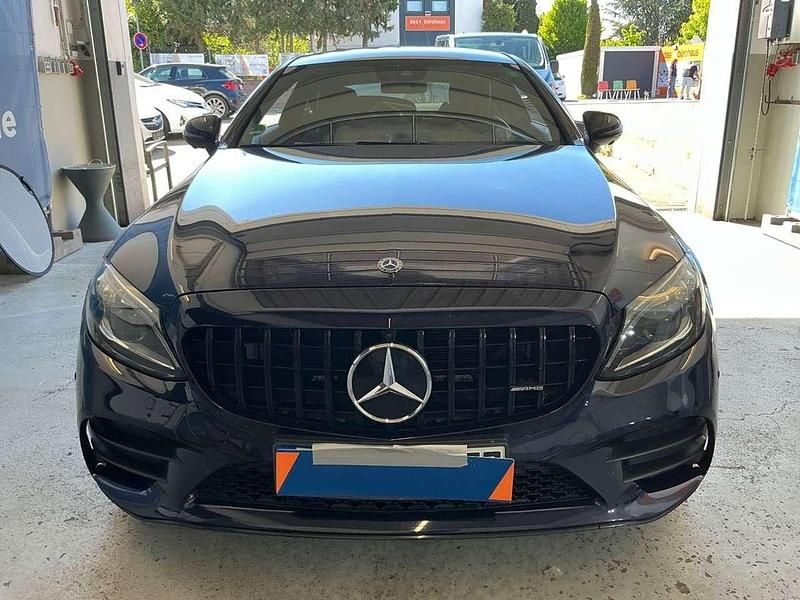 Blau Gebraucht 2020 Mercedes C300 AMG Coupé | 33.950 € (Guter Preis) - Bild 1/4