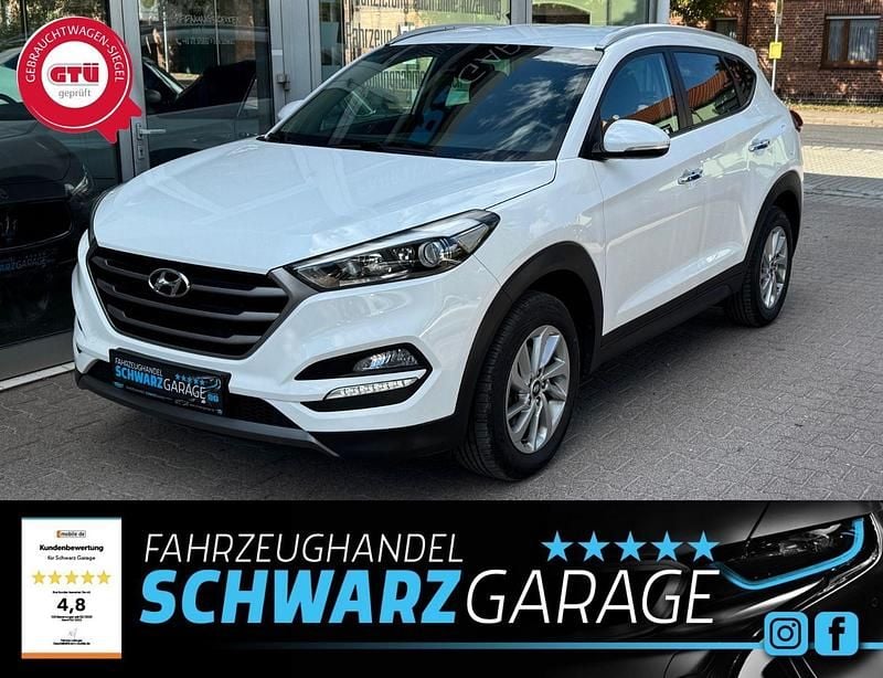 Weiß Gebraucht 2015 Hyundai Tucson Intro Edition SUV | 12.490 € (Fairer Preis) - Bild 1/3