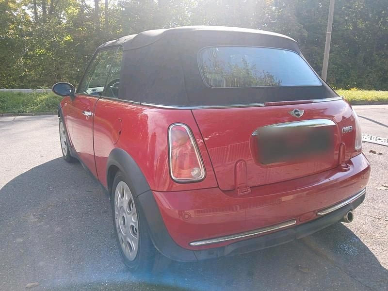 Second-hand Mini Cooper Cabriolet 116 CP (85 kW) 2006 Roșu Cabrio