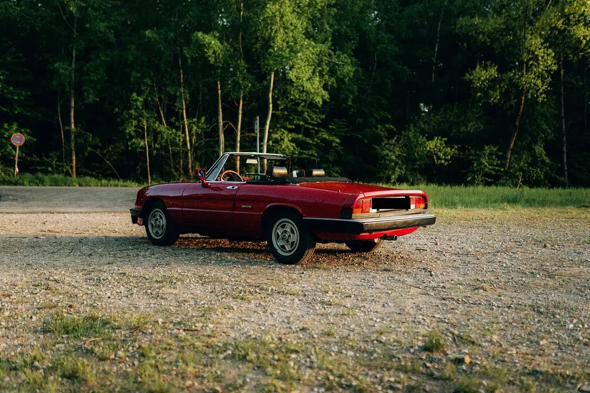 Gebraucht Alfa Romeo Spider 117 PS (86 kW) 1989 Rot Cabrio