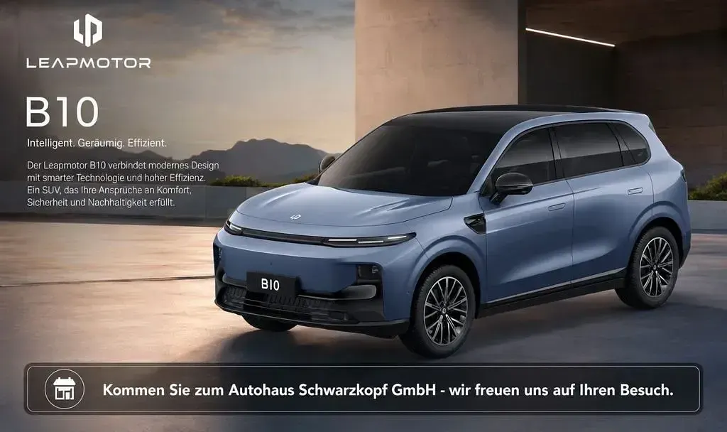 Neu Leapmotor B10 160 kW (218 PS) 2025 Blau SUV