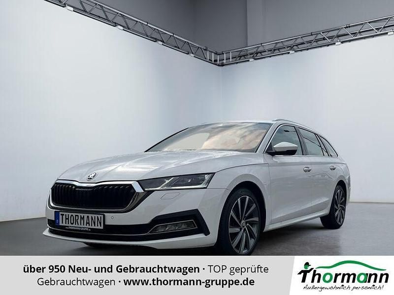 Weiss Gebraucht 2020 Skoda Octavia First Edition Kombi | 24.950 € (Etwas zu teuer) - Bild 1/4