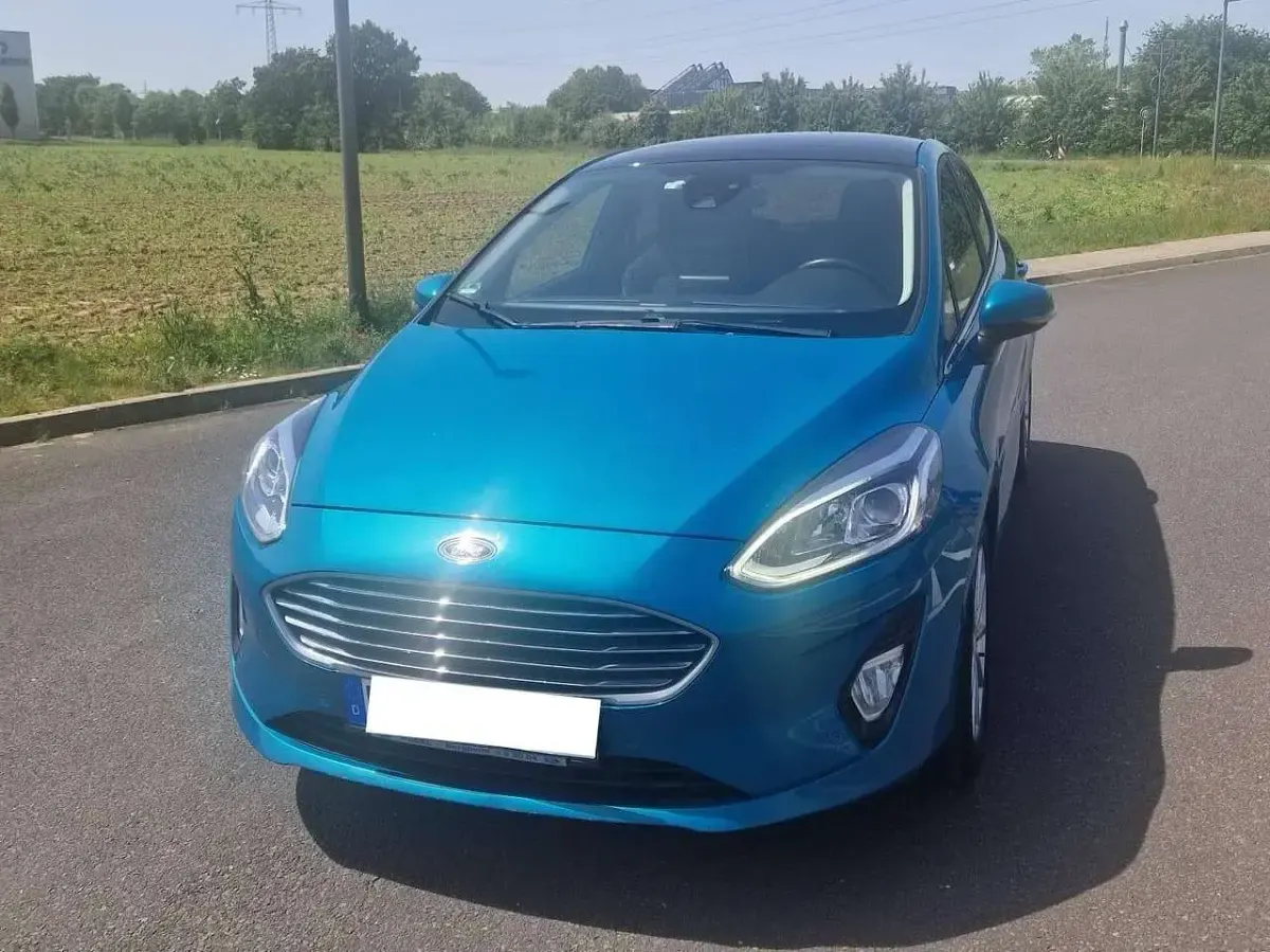 Gebraucht Ford Fiesta S 101 PS (74 kW) 2017 Blau Kleinwagen