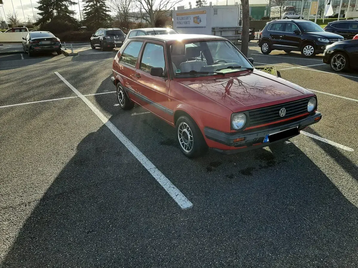 Gebraucht VW Golf III 55 PS (40 kW) 1992 Rot Kleinwagen