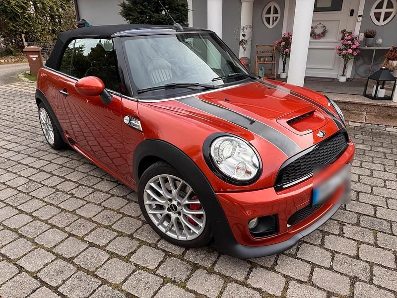Gebraucht Mini John Cooper Works Cabriolet 211 PS (155 kW) 2012 Orange Cabrio