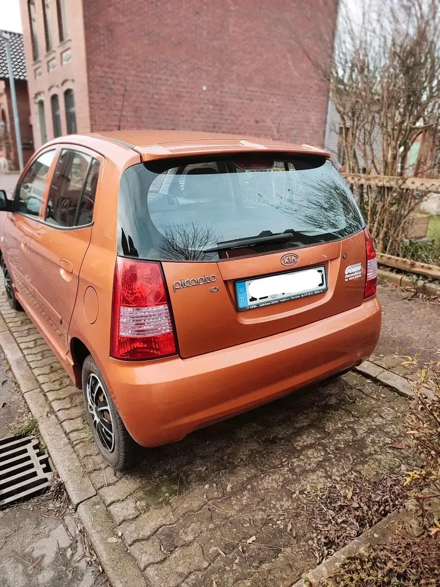 Gebraucht Kia Picanto 65 PS (47 kW) 2005 Orange Kleinwagen