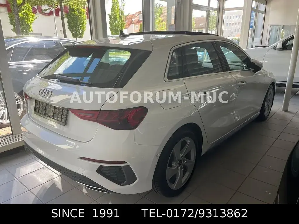Gebraucht Audi A3 S-Line 150 PS (110 kW) 2023 Weiß Limousine