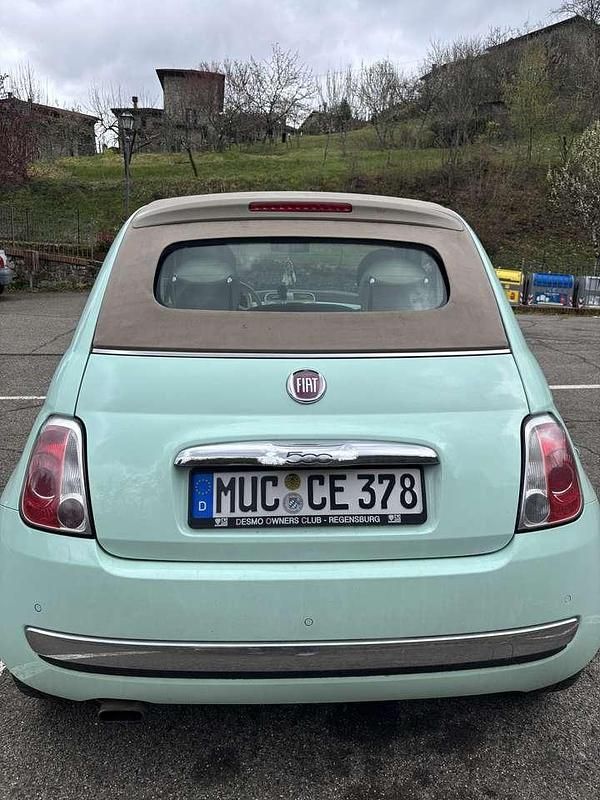 Gebraucht Fiat 500C Lounge 69 PS (50 kW) 2014 Grün Cabrio