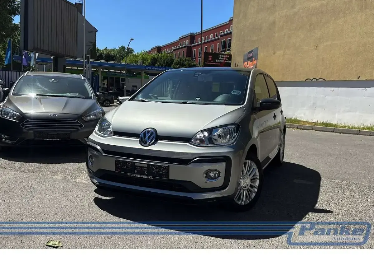 Gebraucht VW up! Move 90 PS (66 kW) 2017 Silber Kleinwagen