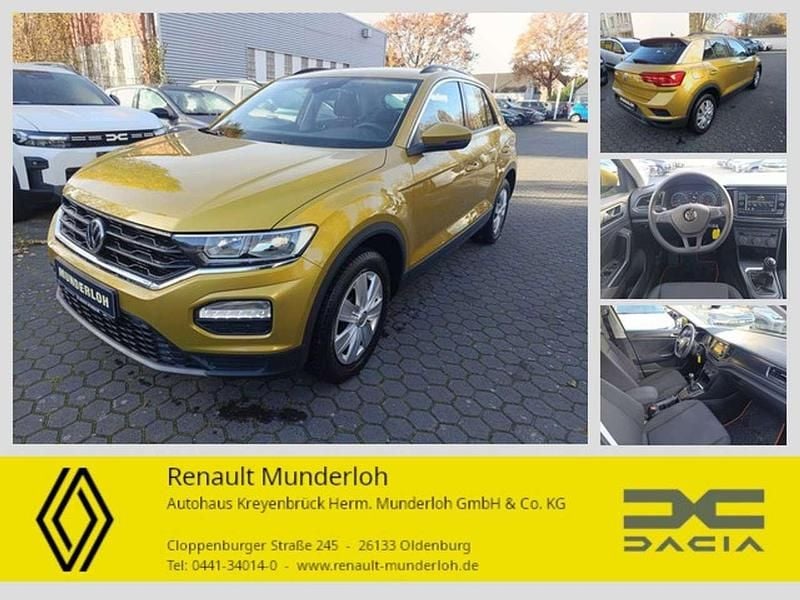 Kurkumagelb metallic Gebraucht 2018 VW T-Roc Basis SUV | 13.850 € (Guter Preis) - Bild 1/4