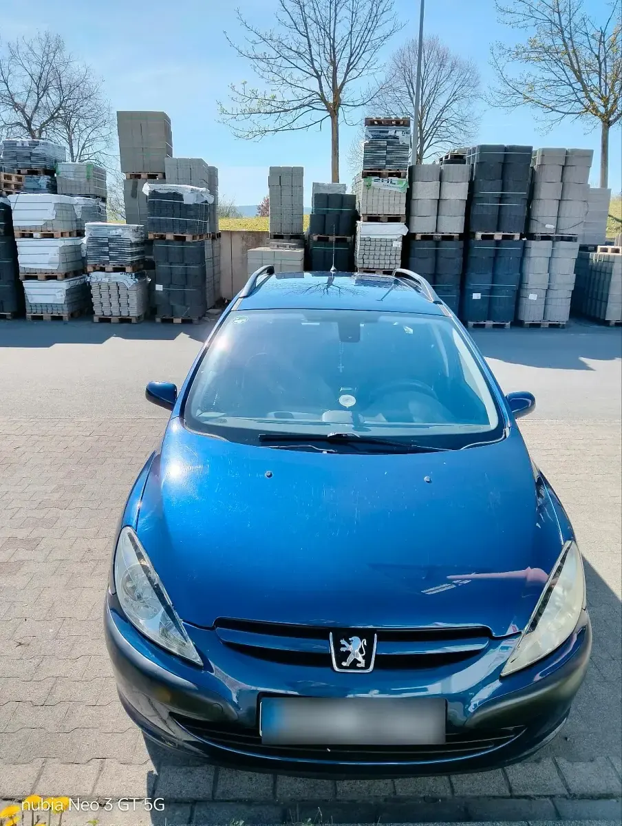 Gebraucht Peugeot 307 109 PS (80 kW) 2003 Blau Kombi