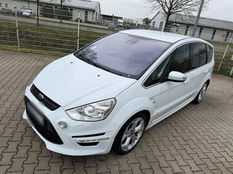 Gebraucht Ford S-MAX Titanium S 200 PS (147 kW) 2015 Weiß Van / Kleinbus